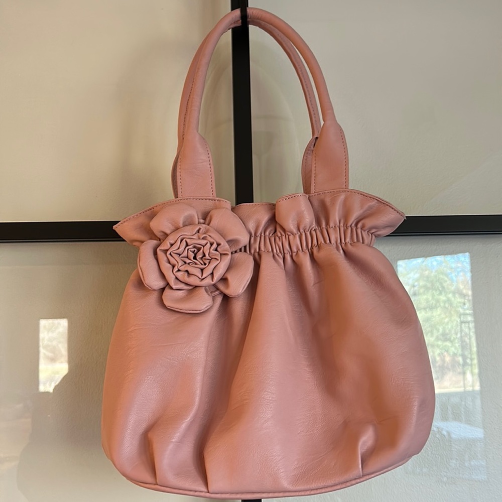 Bueno leather purse pink
